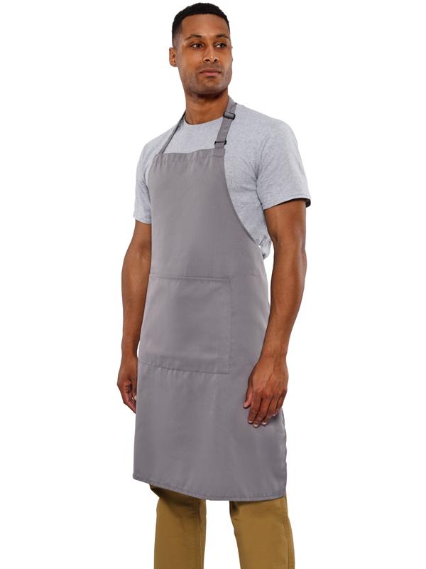 Dennys Full Length Recycled Bib Apron With Pocket 200 Adult