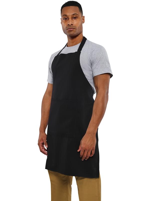 Dennys Full Length Recycled Bib Apron With Pocket 200 Adult