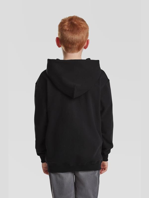 Fruit Of The Loom Classic Open End 280 Regular Fit Zip Hood Kids