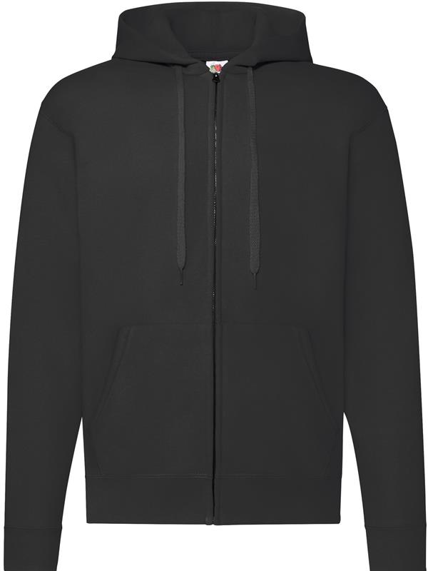 Fruit Of The Loom Classic Open End 280 Regular Fit Zip Hood Adult