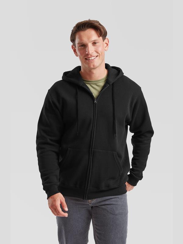 Fruit Of The Loom Classic Open End 280 Regular Fit Zip Hood Adult
