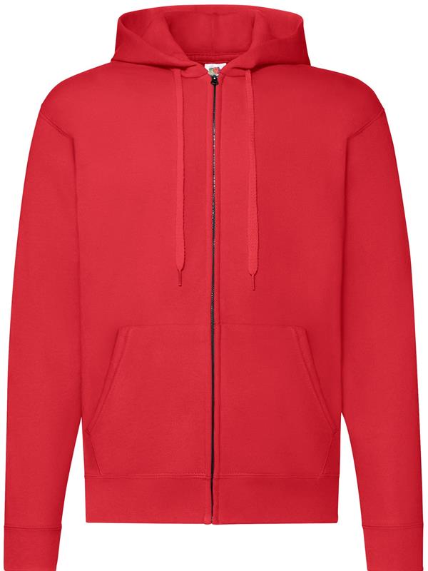 Fruit Of The Loom Classic Open End 280 Regular Fit Zip Hood Adult
