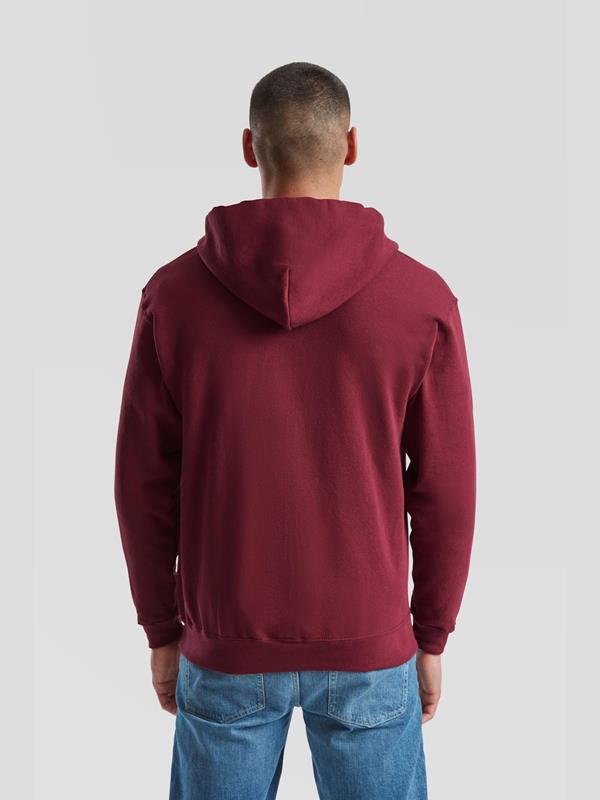 Fruit Of The Loom Classic Open End 280 Regular Fit Zip Hood Adult