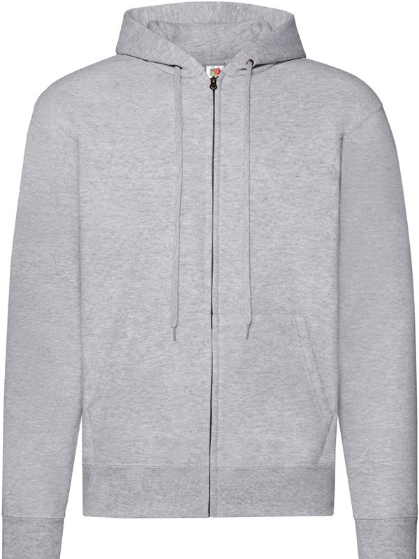 Fruit Of The Loom Classic Open End 280 Regular Fit Zip Hood Adult