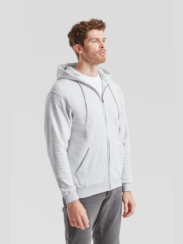 Fruit Of The Loom Classic Open End 280 Regular Fit Zip Hood Adult