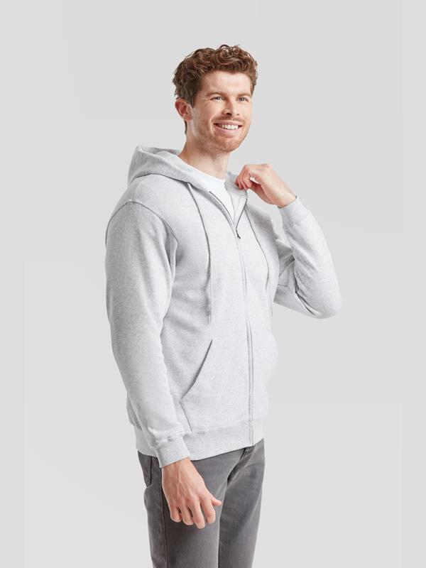 Fruit Of The Loom Classic Open End 280 Regular Fit Zip Hood Adult