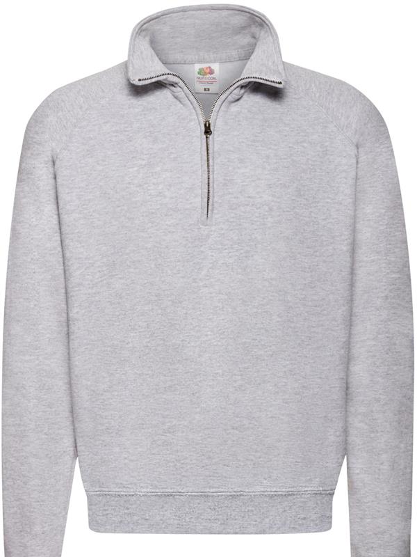 Fruit Of The Loom Classic Open End 280 Regular Fit Quarter Zip Sweat Adult