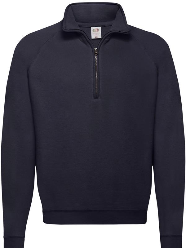 Fruit Of The Loom Classic Open End 280 Regular Fit Quarter Zip Sweat Adult