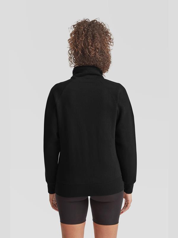 Fruit Of The Loom Premium Open End 280 Regular Fit Full Zip Sweat Ladies