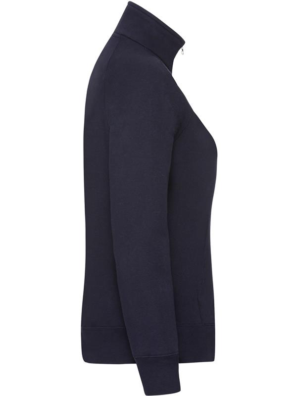 Fruit Of The Loom Premium Open End 280 Regular Fit Full Zip Sweat Ladies