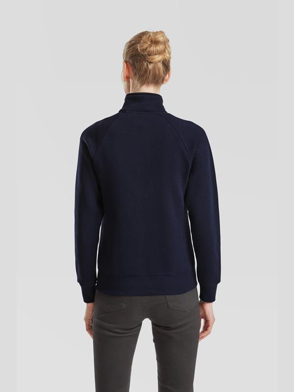 Fruit Of The Loom Premium Open End 280 Regular Fit Full Zip Sweat Ladies