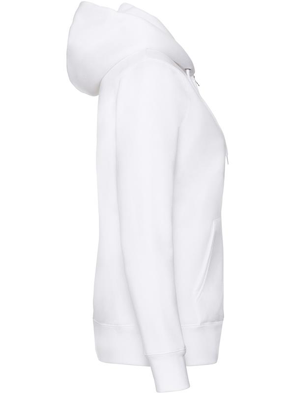 Fruit Of The Loom Premium Open End 280 Regular Fit Zip Hood Ladies
