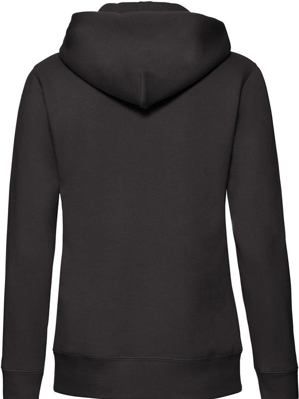 Fruit Of The Loom Premium Open End 280 Regular Fit Zip Hood Ladies