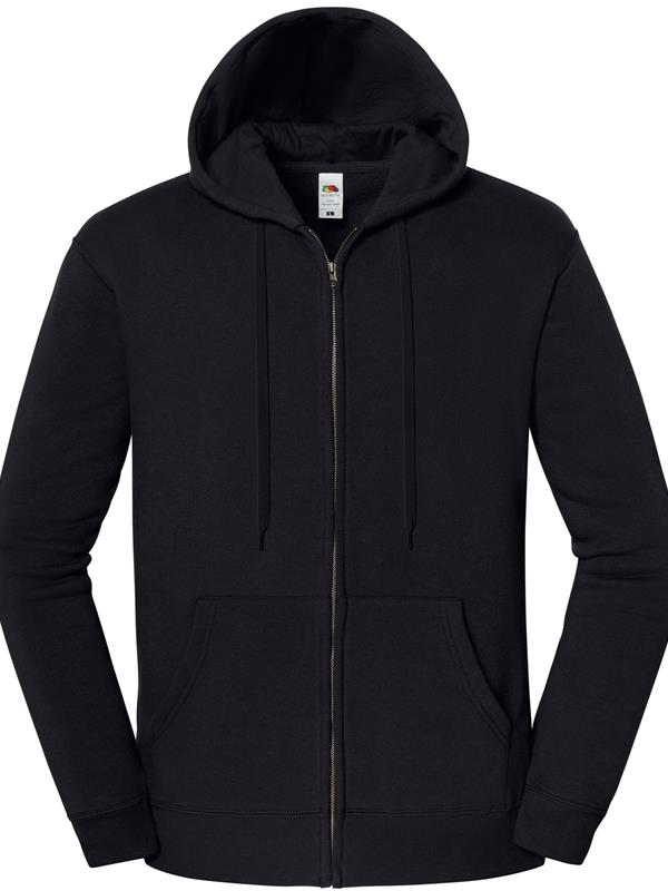 Fruit Of The Loom Iconic Premium Combed 300 Regular Fit Zip Hood Adult