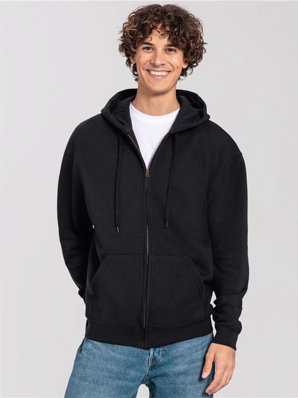 Fruit Of The Loom Iconic Premium Combed 300 Regular Fit Zip Hood Adult