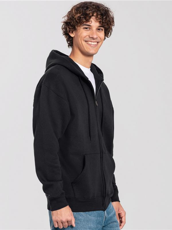 Fruit Of The Loom Iconic Premium Combed 300 Regular Fit Zip Hood Adult