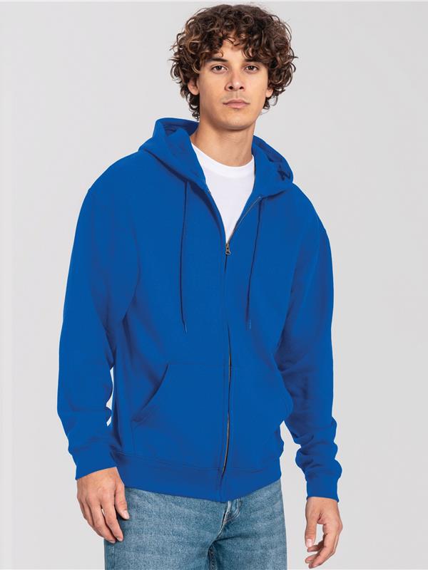 Fruit Of The Loom Iconic Premium Combed 300 Regular Fit Zip Hood Adult