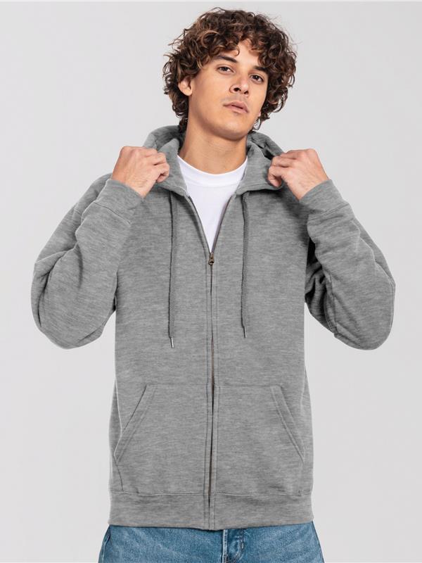 Fruit Of The Loom Iconic Premium Combed 300 Regular Fit Zip Hood Adult