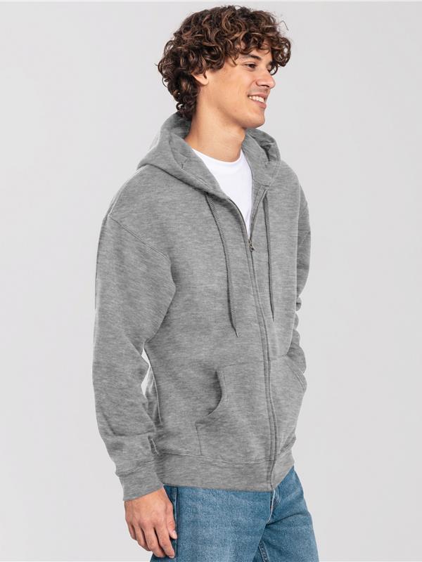 Fruit Of The Loom Iconic Premium Combed 300 Regular Fit Zip Hood Adult