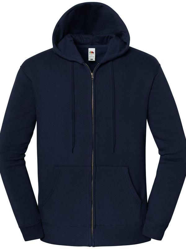 Fruit Of The Loom Iconic Premium Combed 300 Regular Fit Zip Hood Adult