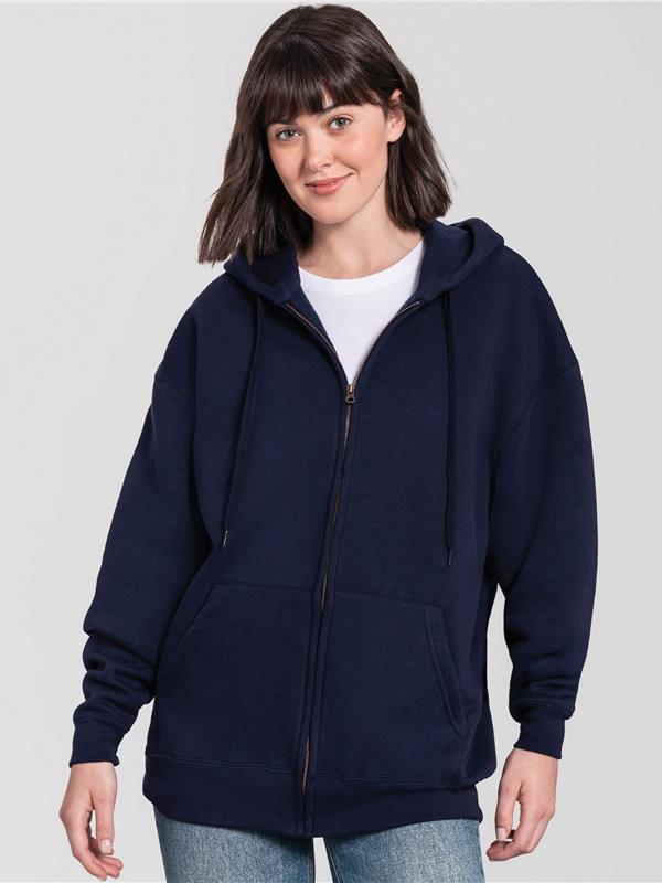 Fruit Of The Loom Iconic Premium Combed 300 Regular Fit Zip Hood Adult