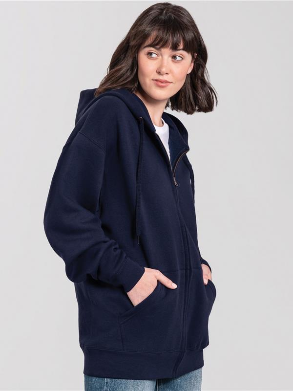 Fruit Of The Loom Iconic Premium Combed 300 Regular Fit Zip Hood Adult