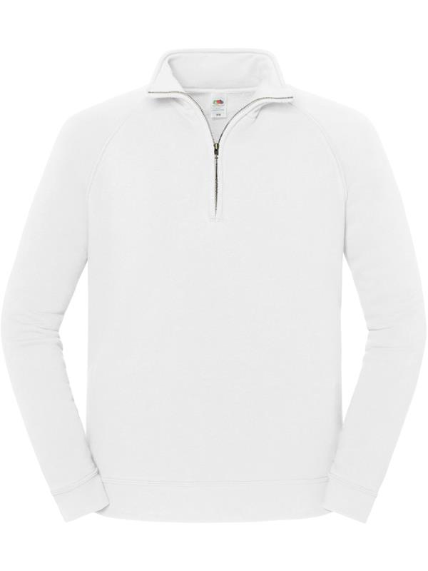 Fruit Of The Loom Iconic Premium Combed 300 Regular Fit Quarter Zip Sweat Adult