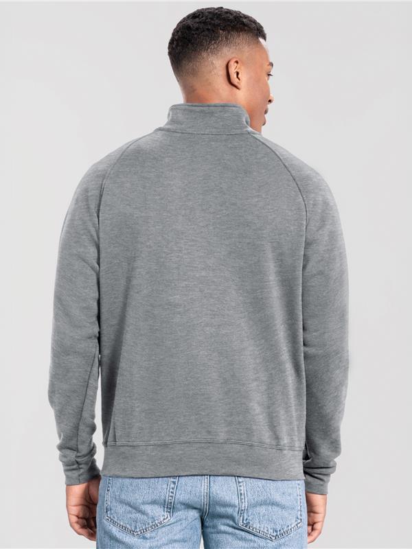 Fruit Of The Loom Iconic Premium Combed 300 Regular Fit Quarter Zip Sweat Adult