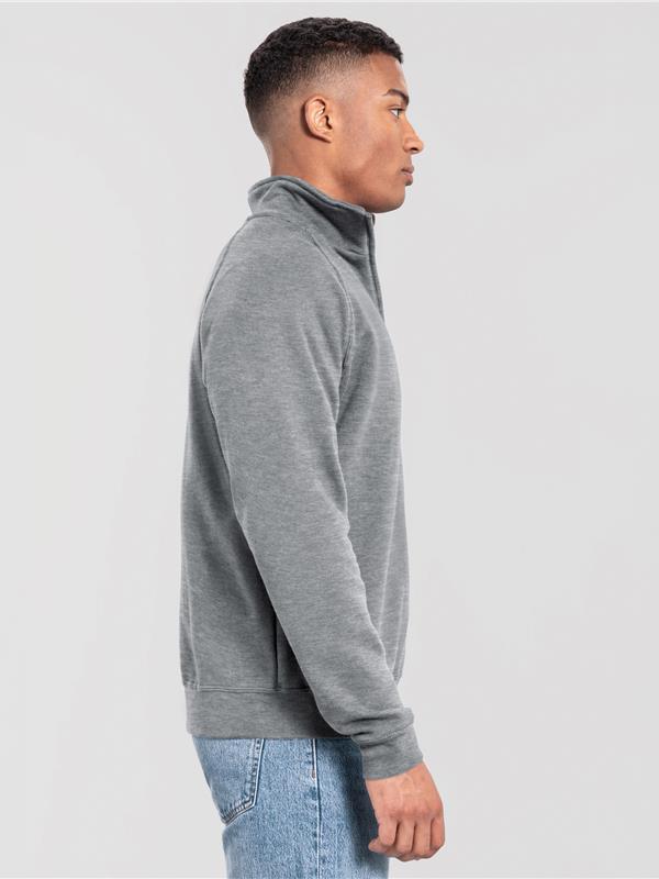 Fruit Of The Loom Iconic Premium Combed 300 Regular Fit Quarter Zip Sweat Adult