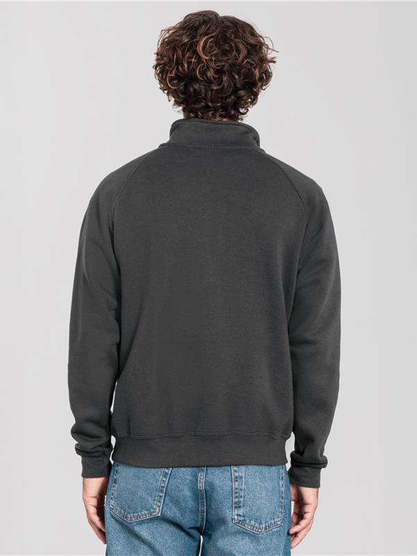 Fruit Of The Loom Iconic Premium Combed 300 Regular Fit Quarter Zip Sweat Adult