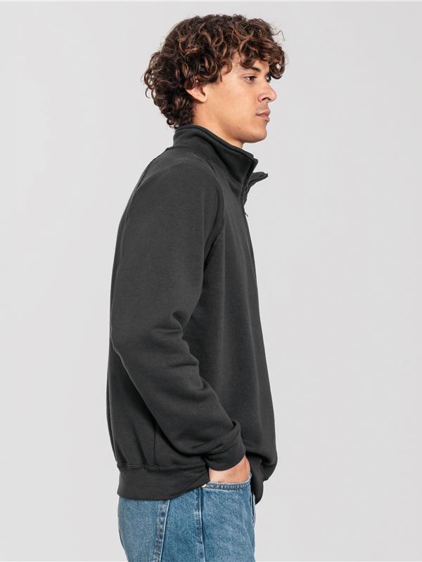 Fruit Of The Loom Iconic Premium Combed 300 Regular Fit Quarter Zip Sweat Adult