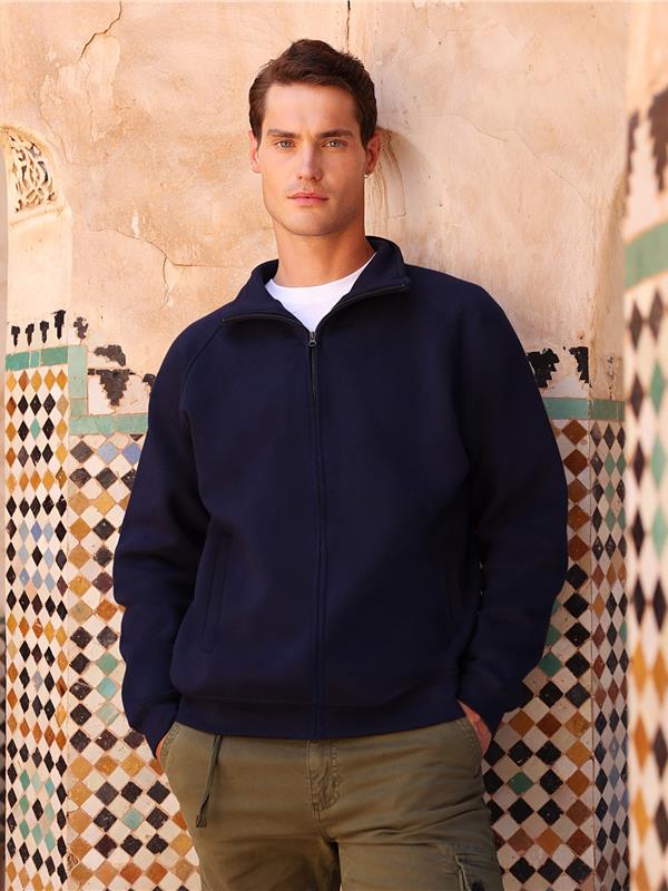 Fruit Of The Loom Iconic Premium Combed 300 Regular Fit Full Zip Sweat Adult