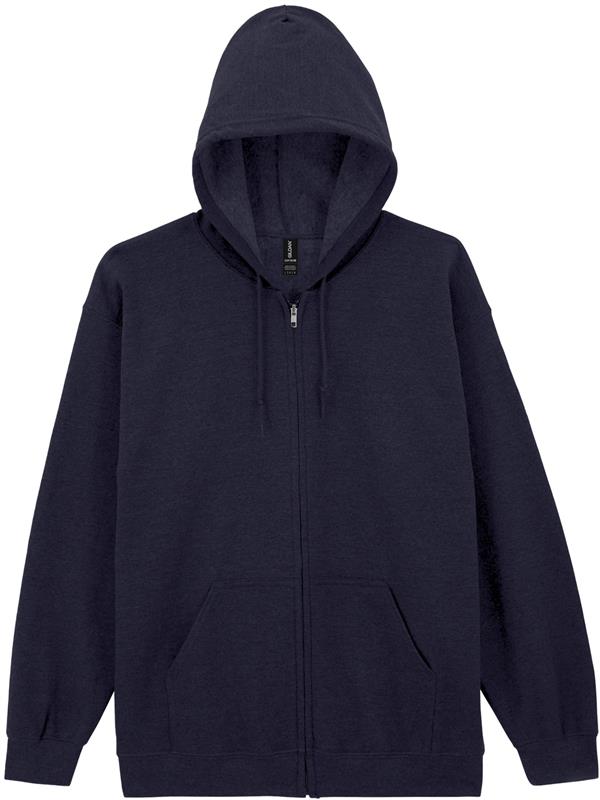 Gildan Heavy Blend Open End 280 Regular Fit Zip Hood Adult