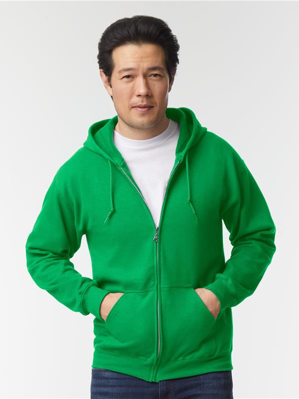 Gildan Heavy Blend Open End 280 Regular Fit Zip Hood Adult