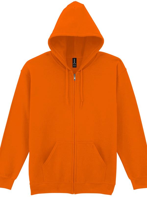 Gildan Heavy Blend Open End 280 Regular Fit Zip Hood Adult