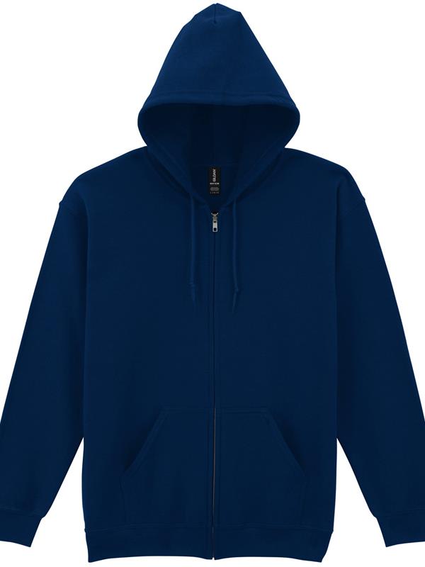 Gildan Heavy Blend Open End 280 Regular Fit Zip Hood Adult