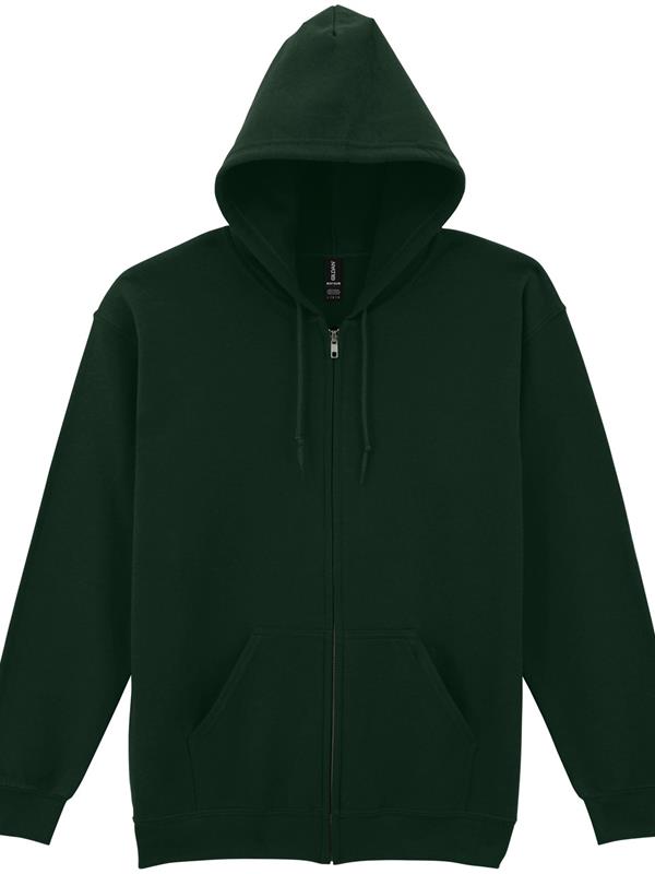 Gildan Heavy Blend Open End 280 Regular Fit Zip Hood Adult