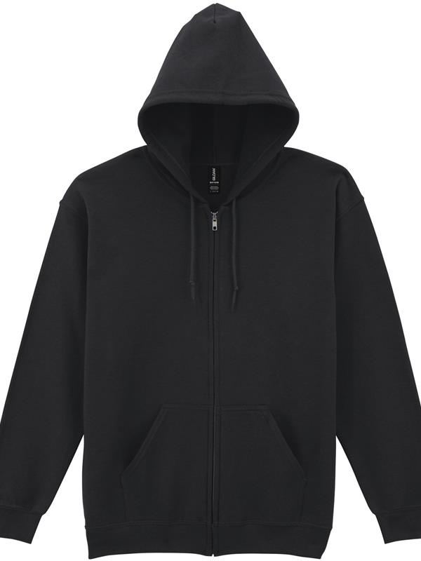 Gildan Heavy Blend Open End 280 Regular Fit Zip Hood Adult