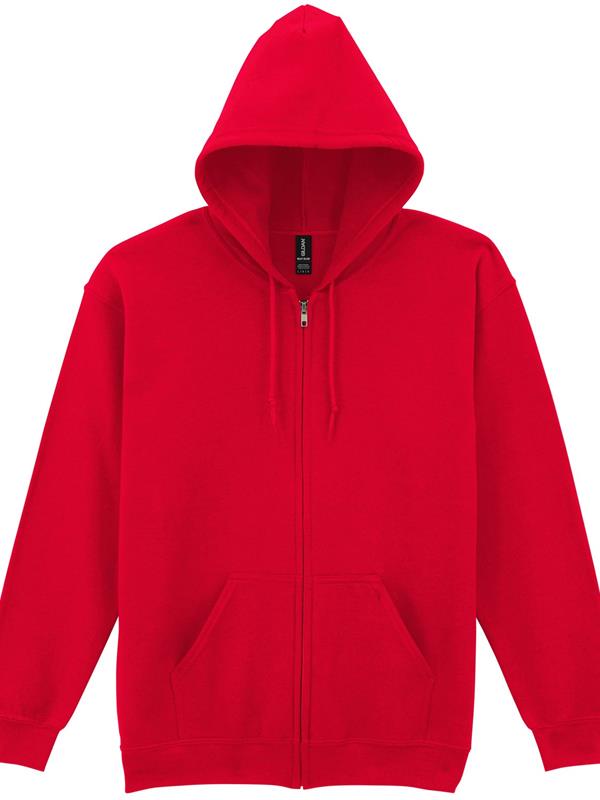 Gildan Heavy Blend Open End 280 Regular Fit Zip Hood Adult