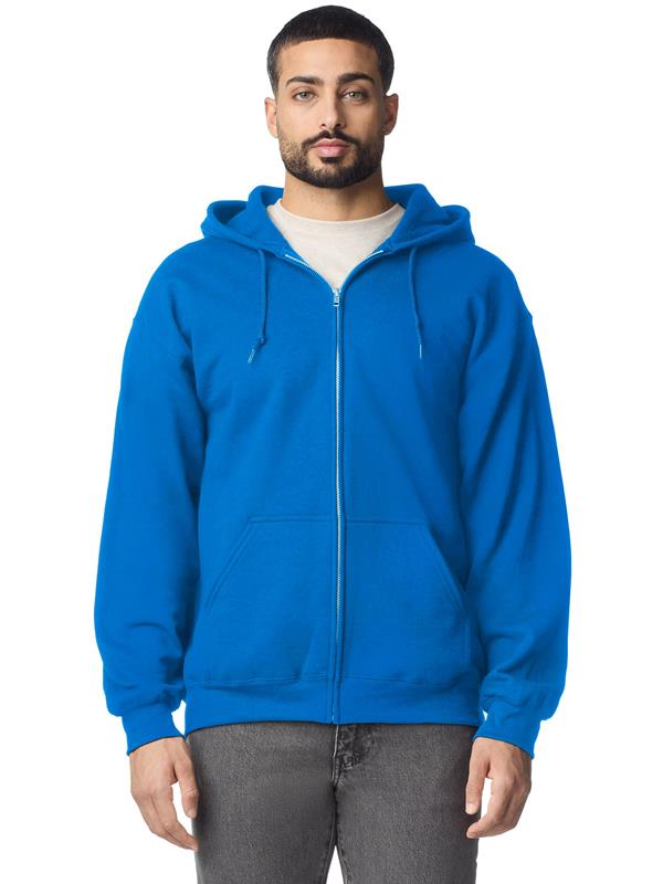 Gildan Heavy Blend Open End 280 Regular Fit Zip Hood Adult