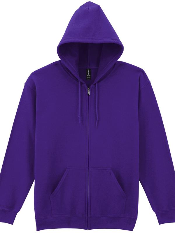 Gildan Heavy Blend Open End 280 Regular Fit Zip Hood Adult