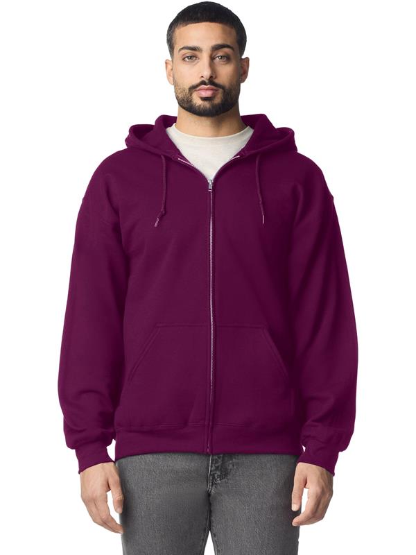 Gildan Heavy Blend Open End 280 Regular Fit Zip Hood Adult