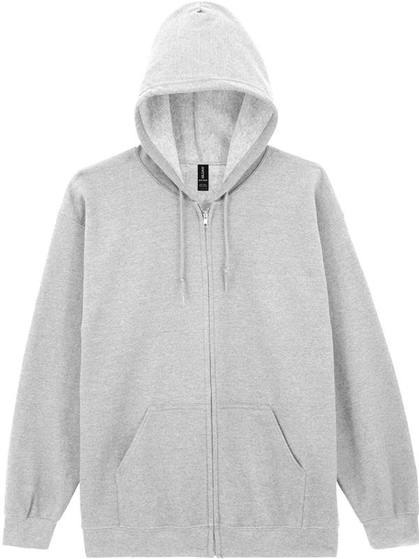 Gildan Heavy Blend Open End 280 Regular Fit Zip Hood Adult