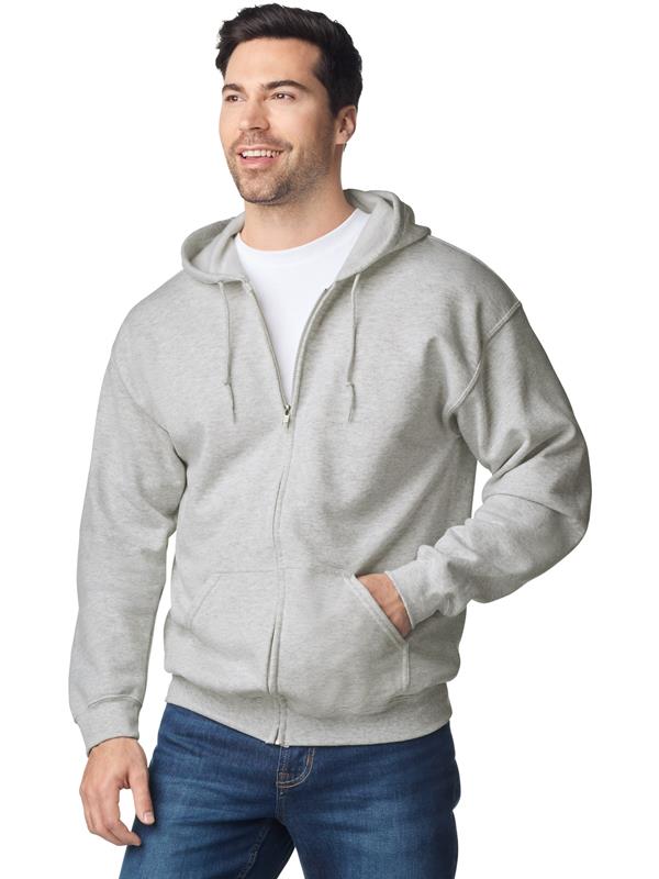 Gildan Heavy Blend Open End 280 Regular Fit Zip Hood Adult