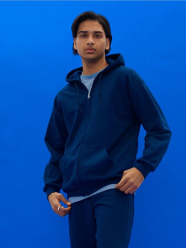 Gildan Heavy Blend Open End 280 Regular Fit Zip Hood Adult