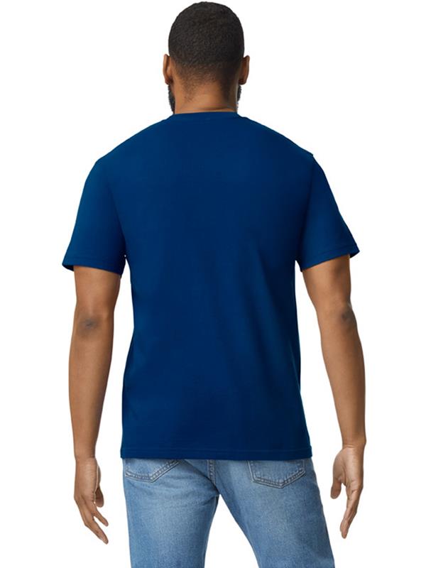 Gildan Softstyle Midweight No Label Ringspun 185 Regular Fit Tee Adult