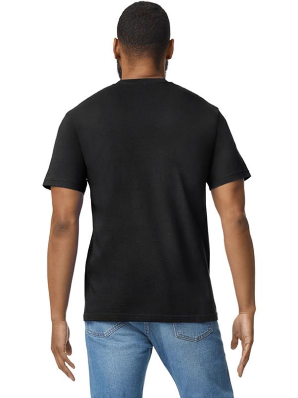 Gildan Softstyle Midweight No Label Ringspun 185 Regular Fit Tee Adult