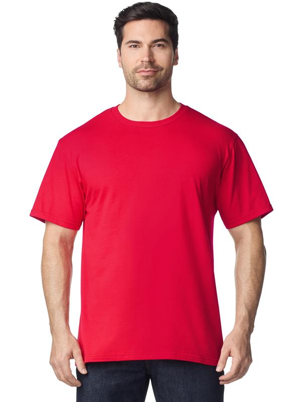 Gildan Softstyle Midweight No Label Ringspun 185 Regular Fit Tee Adult