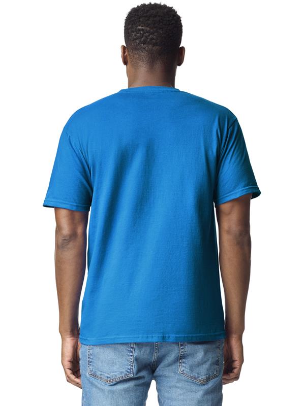Gildan Softstyle Midweight No Label Ringspun 185 Regular Fit Tee Adult