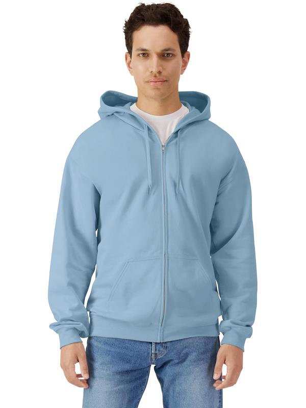 Gildan Softstyle Midweight Ringspun 285 Regular Fit Zip Hood Adult